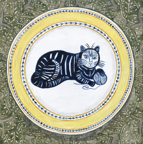 Bawden cat plate